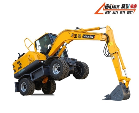 寶鼎BD80W-9D全液壓輪式挖掘機(jī)