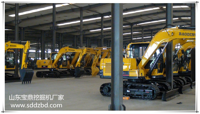 山東德州寶鼎液壓機(jī)械小型挖掘機(jī)產(chǎn)品