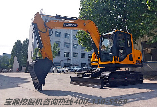 寶鼎90型號小型挖掘機(jī)