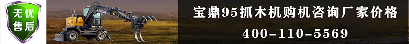 寶鼎輪式挖掘機(jī)抓木機(jī)廠家銷售熱線