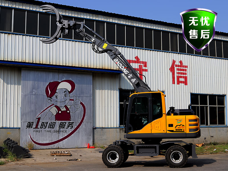 輪式抓木機(jī)油耗大，原因是什么？